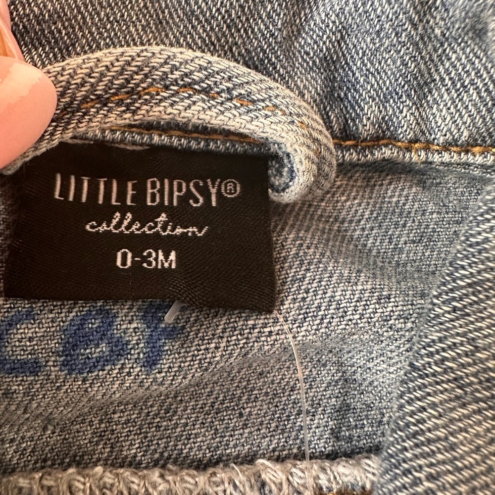 Little Bipsy Classic Blue Jean Jacket - Picture 6 of 8